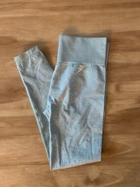 Gymshark Light Blue Seamless High-Waist Leggings